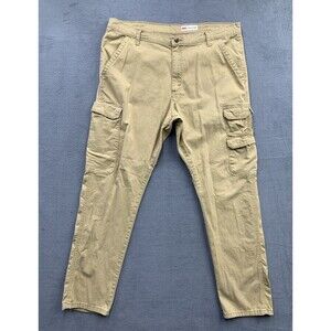 Wrangler Cargo Pants Mens Size 38 X 32 Khaki Beige Regular Taper Outdoor 70SYWBA